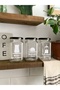 Decorative Kitchen Set 850 ml Turkish Coffee Tea Filter Coffee Jar Set - 3