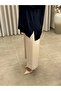 Short Wide-Lette Pants Stone - 2