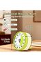 Visual Timer，60-Minute Countdown Mechanical metal Timer, No Batteries Required Mechanical Rotating Alarm count down timer for Home Kitchen,School,Office (Yellow) - 2
