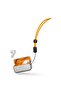 Buds T500 Pro TWS Earbuds, 12.4mm Drivers, 50dB ANC, 56H Playtime, BT 6.1 (Orange Mint) - 6