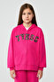 Girl Fusia Tracksuit Top - 2