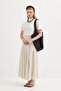 Piece Linen Skirt Natural - 3