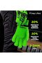 Goalkeeper Gloves - Professional Goalie glove & Training Grip with Removable Finger Protection - 2