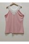 Women's Sleeveless Lace Collar Camisole Blouse - 2