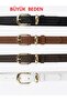 Women's Belt Plus Size Casual Buckle Bridge Detail