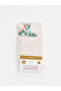 Pink Floral Embroidered Pillowcase Set of 2 50X70 cm - 2