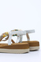 Sup 350 Stone Buckle Detailed Sandals - 4