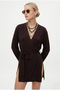 Women's Briana Ultra Soft Brown Kimono