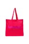 Women's Pink Beach Bag XL Logo Shoulder Bag