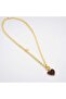 Colorful Heart Amethyst Necklace - 3