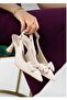 Open Back Bow Detail Women's Stiletto