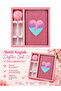 Glitter Cover Special Design Notebook Pen Set - 2