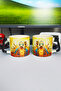 Borderlands Printed Ceramic Luxury Mug (1 Piece) Special Black Handle Wave Handle V1D - 2
