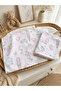 Minora 100% Cotton Ranforce Mother's Side Park Bed Elastic Baby Sheet and Pillowcase Set 70X120 - 35X45-Fairy Rabbit Pattern - 2