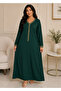 Elegant Digital Silk Mukhawar Dress – Free Size