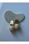 Wicker Top Model Gold Detail Earrings - 2