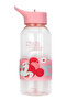 Disney Minnie Mouse Licensed Plastic Water Bottle with Straw and Lid 1 L - Leak-Proof Flask with Lid - 7