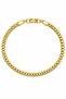 Luxury Xuping Men's Steel Mesh Chain Bracelet - Yellow Gold