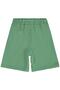 Basic Have Fun Printed Shorts for Ages 10-13 - Green - 2