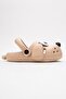Daily Garden Beach Nursery Unisex Children's Slippers with Cute Dog Figures Mink Slippers - 4
