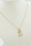 Style Pearl/Xuping Jewelry Z Flat Letter Necklace - 3