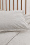 Piris Printed 100% Cotton Baby Duvet Cover Set - Beige - 4