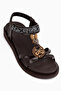 Louis Brown Buckle Detailed Women's Sandals