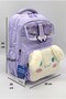 Luxury Plush Detailed Thermal School Backpack and Pencil Case Set for Girls Primary School Bag - 3