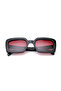 Polarized Sunglasses Black Frame Pink Mirror Lens 54mm - P604PK1PV - 6