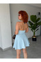 Premium Trend 100% Cotton Backless Mini Dress - 6