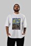 For the Love of Cats 21 Front Cat Printed White Oversize T-Shirt 100% Cotton Unisex Cat Lover Premium Design - 6