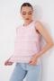 Women's Layered Detailed Sleeveless Blouse 260605 - - 4