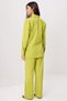 Women's Plus Size Oversize Shirt Pants Set Leather Belt Detailed Long Sleeve Regular Cut Casual - 5