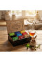 9-Compartment Wooden Tea Box Decorative Laser Cut with Lid Herbal Tea and Shake Tea Organizer Gift - 3