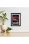 Alayra Madara Uchiha Quote Poster Naruto Anime Photo Framed Paintings with Black Textures (12inches - 4