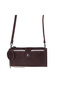 Mocha Still Lozan Genuine Suede Crossbody Wallet Bag with Phone Compartment - 4