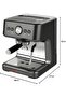 Espresso Coffee Machine - 2.2L, 20 Bar ULKA Pump, Thermo Block Heating, Auto Shot Function, (ME-ECM2104) - 6