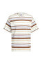 تي شيرت أبيض للرجال STRIPE TEE KX1267