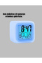 7 Color Changing Cube Alarm Clock with Thermometer and Calendar Features - 5