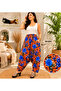 Authentic Village Salwar 100% Cotton Viscose Floral Patterned Comfortable Cut Women's Salwar with Net 38Size 100 kg