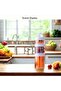 Stackable Food Storage Containers with Lids 3 Pack Airtight Twist and Lock Snack Jars 100ML 200ML 300ML - 6