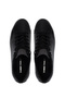 Men's Genuine Leather Black Sneakers & Sports Shoes - 5