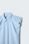 Sleeve Detailed Shirt - Baby Blue - 5