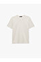 Regular Fit Short Sleeve Cotton Pique Fabric Buttoned Court Collar T-Shirt - 3