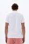 Men's White Printed Regular Fit 95% Cotton 5% Lycra Polo Event Tshirt Y 25374303701 - 7