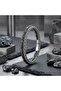 Pipe Cut Hematite and Steel Chain Men's Bracelet 31682B21D2 - 3