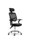 Scaun de birou Ryga micro-mesh, negru - 2