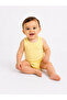 Baby Athlete Bodysuit Cotton Ribbed Snap Fastener Sleeveless Baby Bodysuit - 2