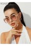 Womens Square Sunglasses UV400 Protection Oversized Fashion Anti-Glare Sun Glasses with Rhinestone-Encrusted Frame and Glasses Case Pink Brown - 2