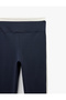 Ribbed High Waist Slim Fit Sports Leggings - 5